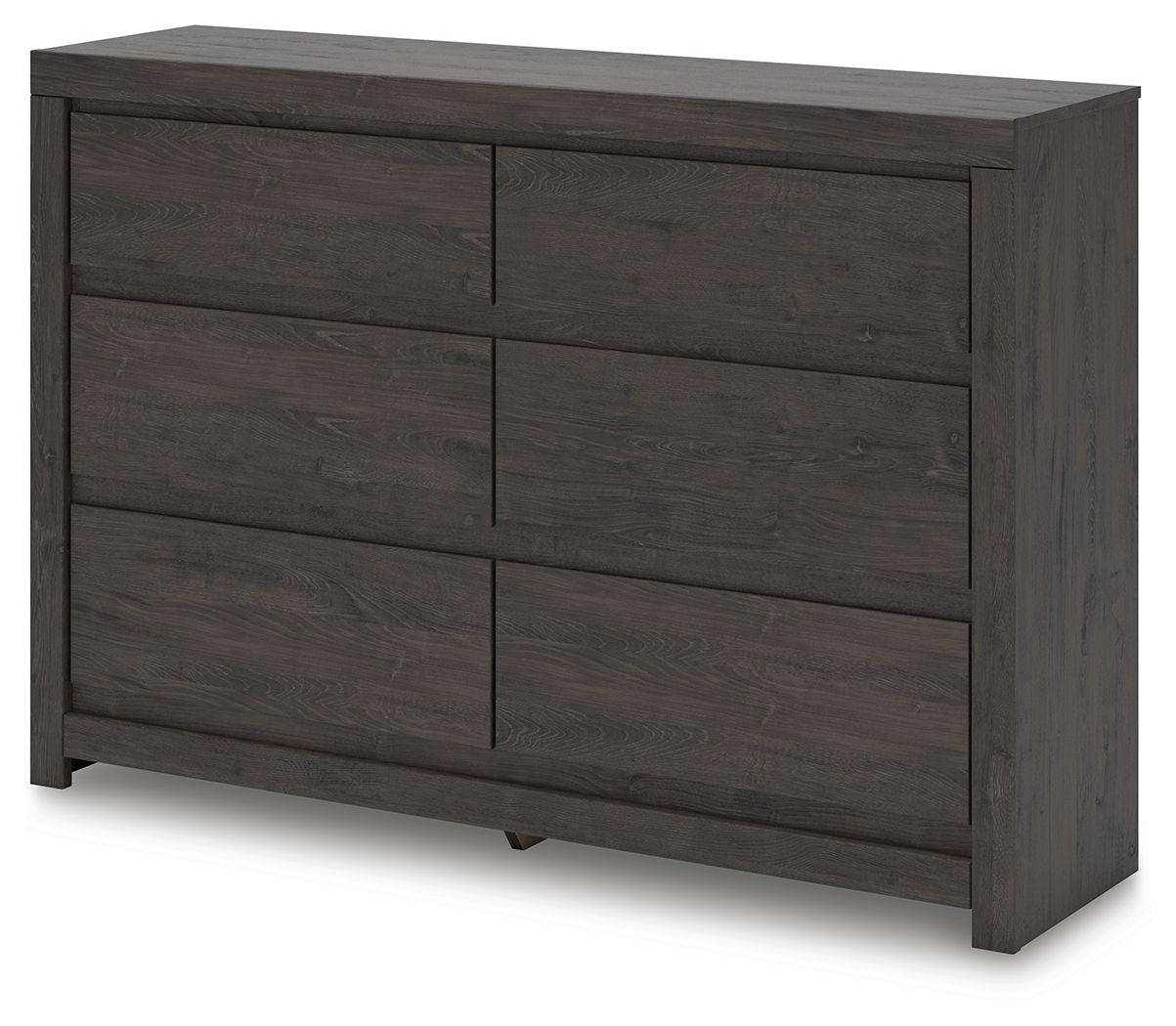 Fraluna - Charcoal - Six Drawer Dresser by Signature Design by Ashley® | Bel Furniture