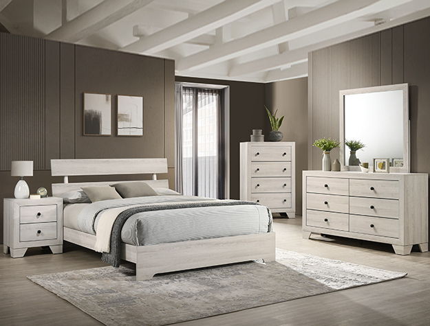 Atticus - Platform Bed In One Box by Crown Mark | Bel Furniture