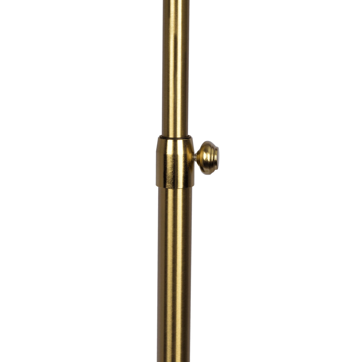 Verve - Floor Lamp With On / Off Switch Adjustable LED Round Base - Gold by Ashcroft Furniture | Bel Furniture