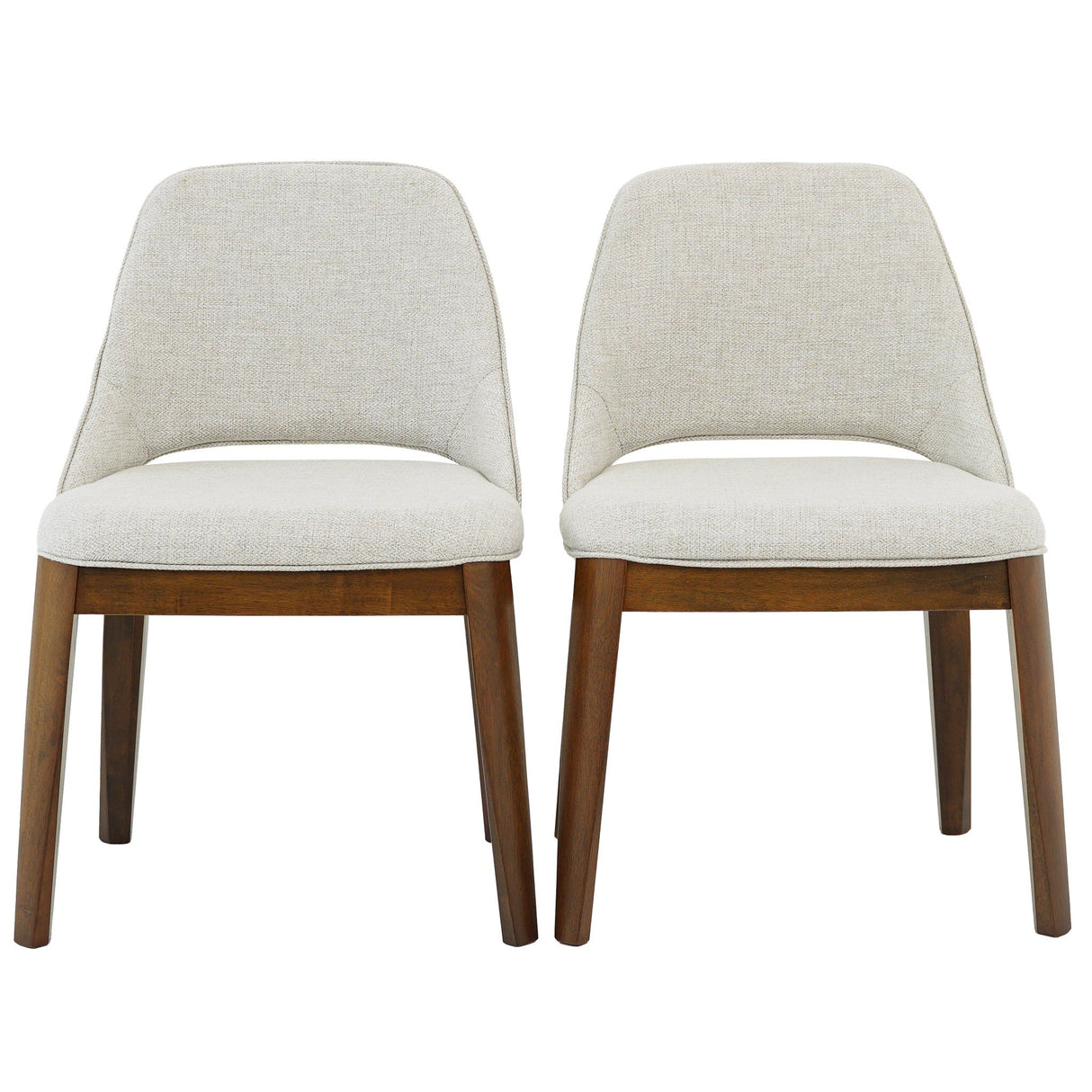 Weston - Dining Chair (Set of 2) - Beige by Ashcroft Furniture | Bel Furniture