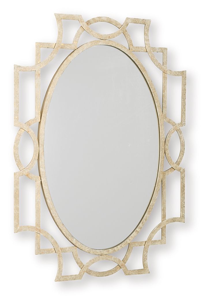Fulkmore - Antique Gold Finish - Accent Mirror by Signature Design by Ashley® | Bel Furniture
