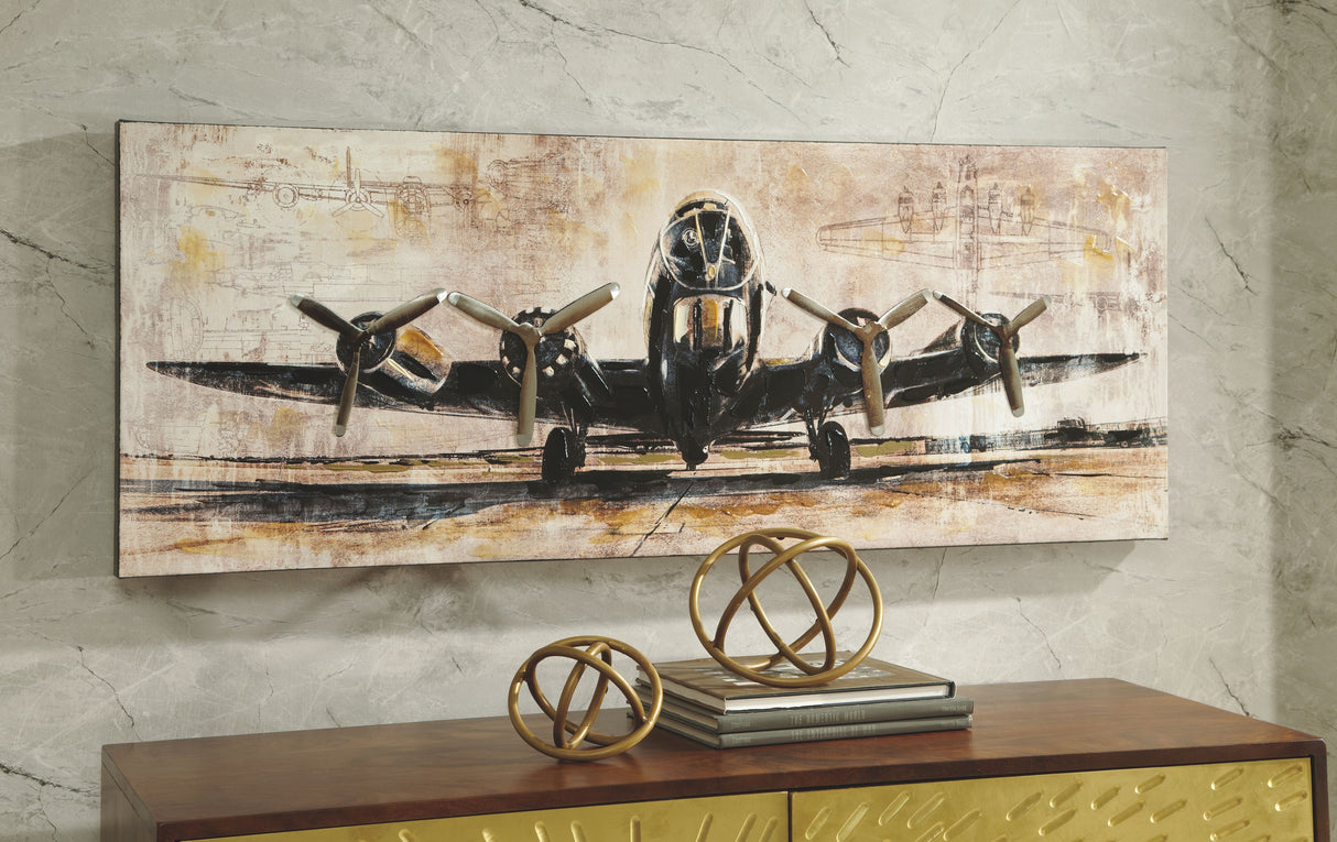 Kalene - Brown / Black - Wall Art by Signature Design by Ashley® | Bel Furniture