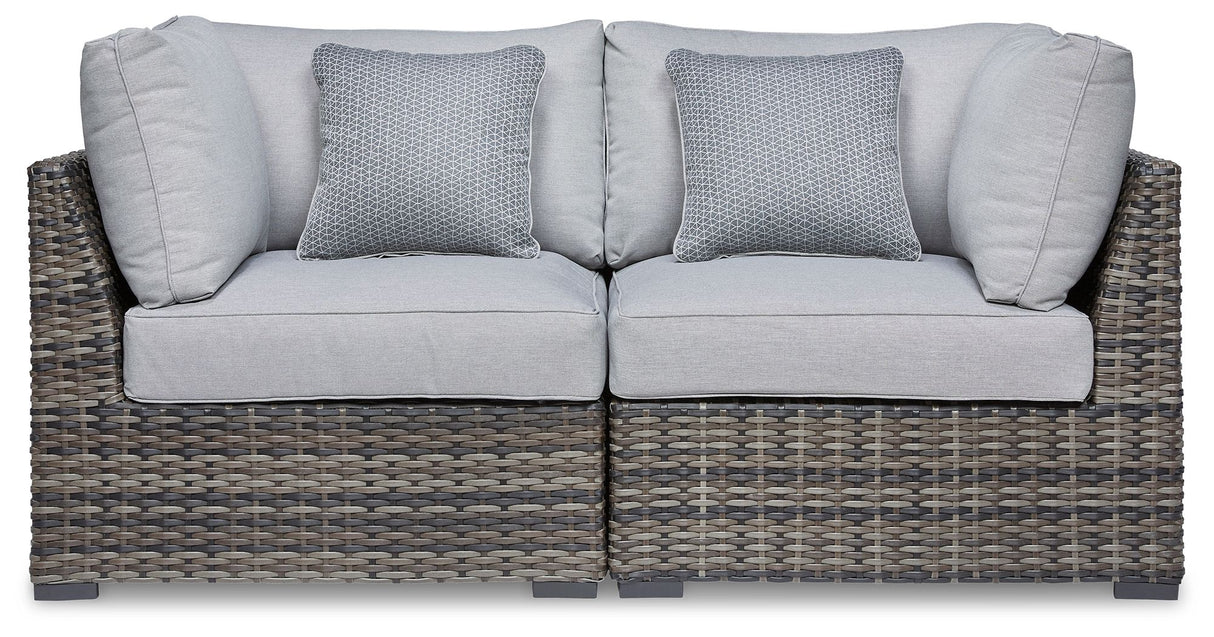 Harbor Court - Corner With Cushion Gray 2 Pieces by Signature Design by Ashley® | Bel Furniture