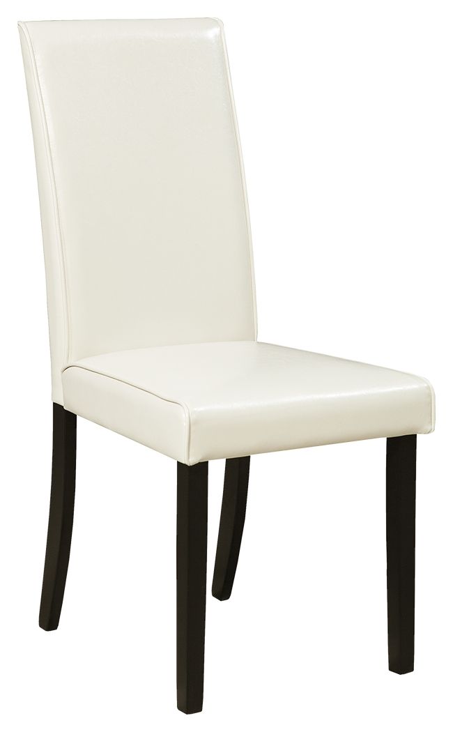 Kimonte - Dining Side Chair Pearl Silver by Signature Design by Ashley® | Bel Furniture
