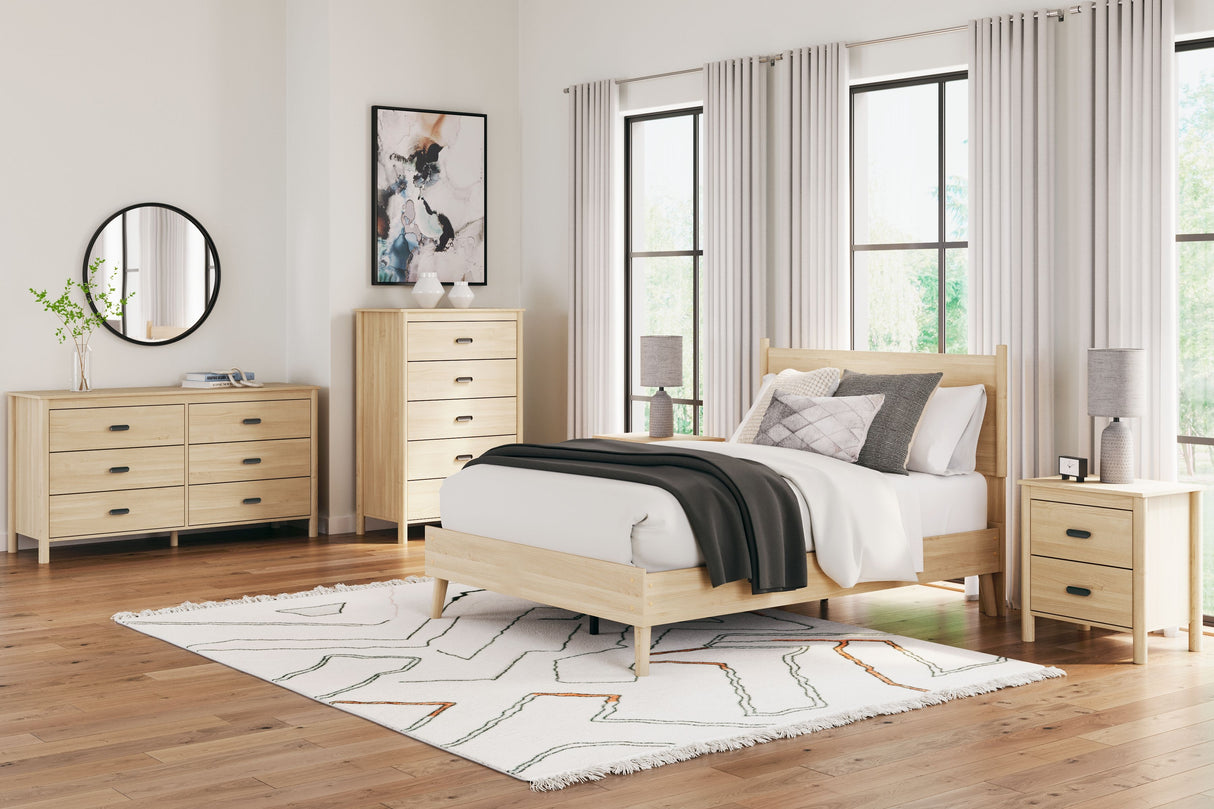 Cabinella - Platform Bedroom Set Beige by Signature Design by Ashley® | Bel Furniture