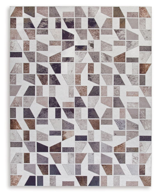 Jettner - Area Rug White 8' x 10' by Signature Design by Ashley® | Bel Furniture