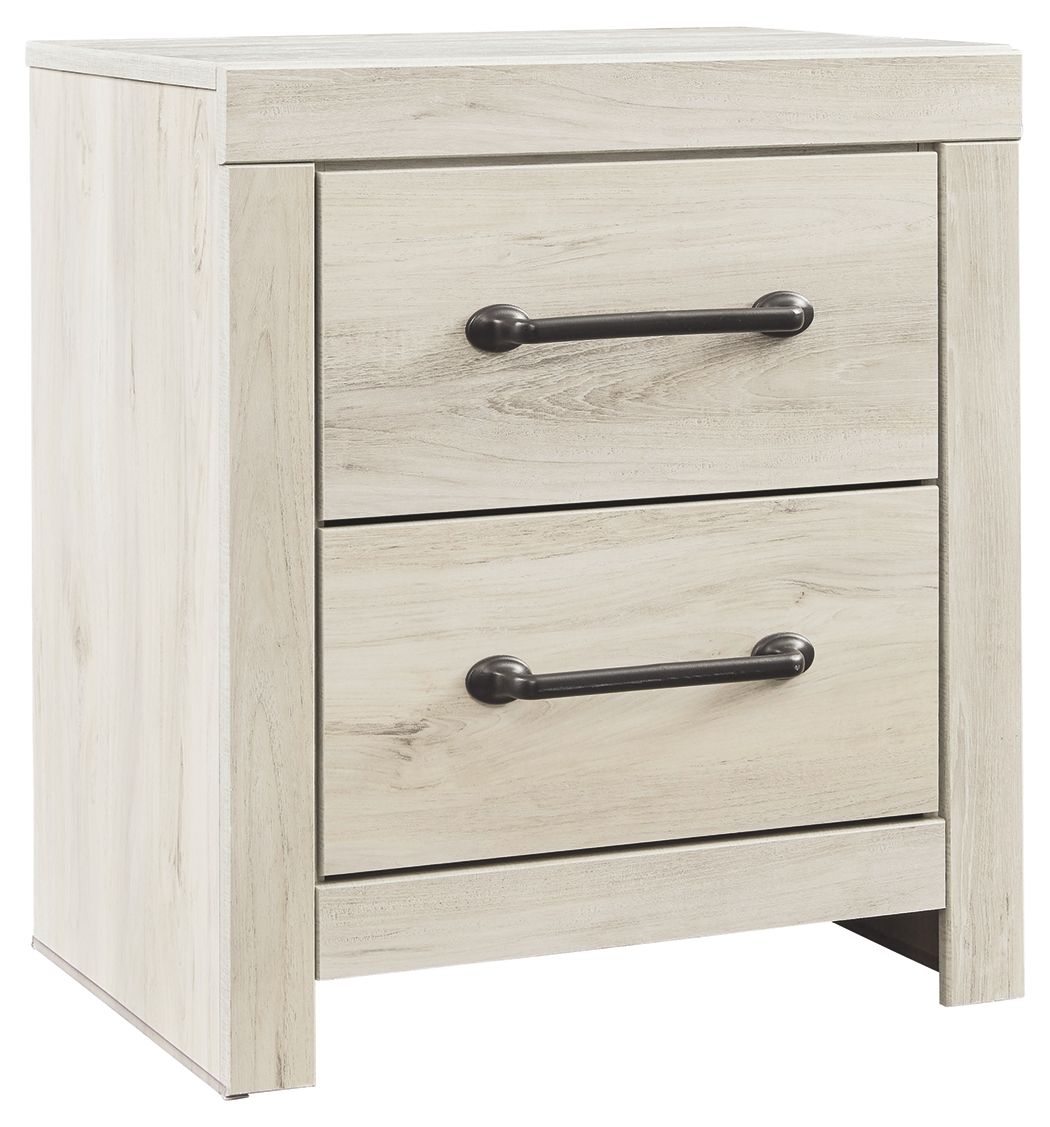 Cambeck - Whitewash - Two Drawer Night Stand by Signature Design by Ashley® | Bel Furniture