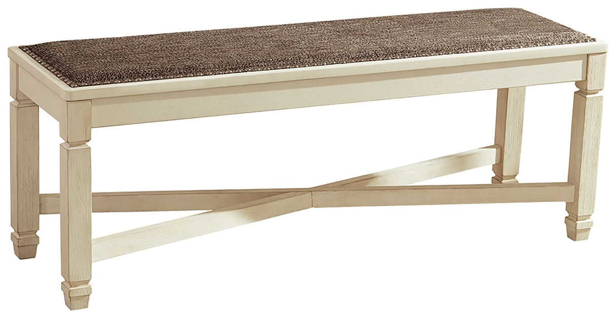 Bolanburg - Beige - Large UPH Dining Room Bench by Signature Design by Ashley® | Bel Furniture