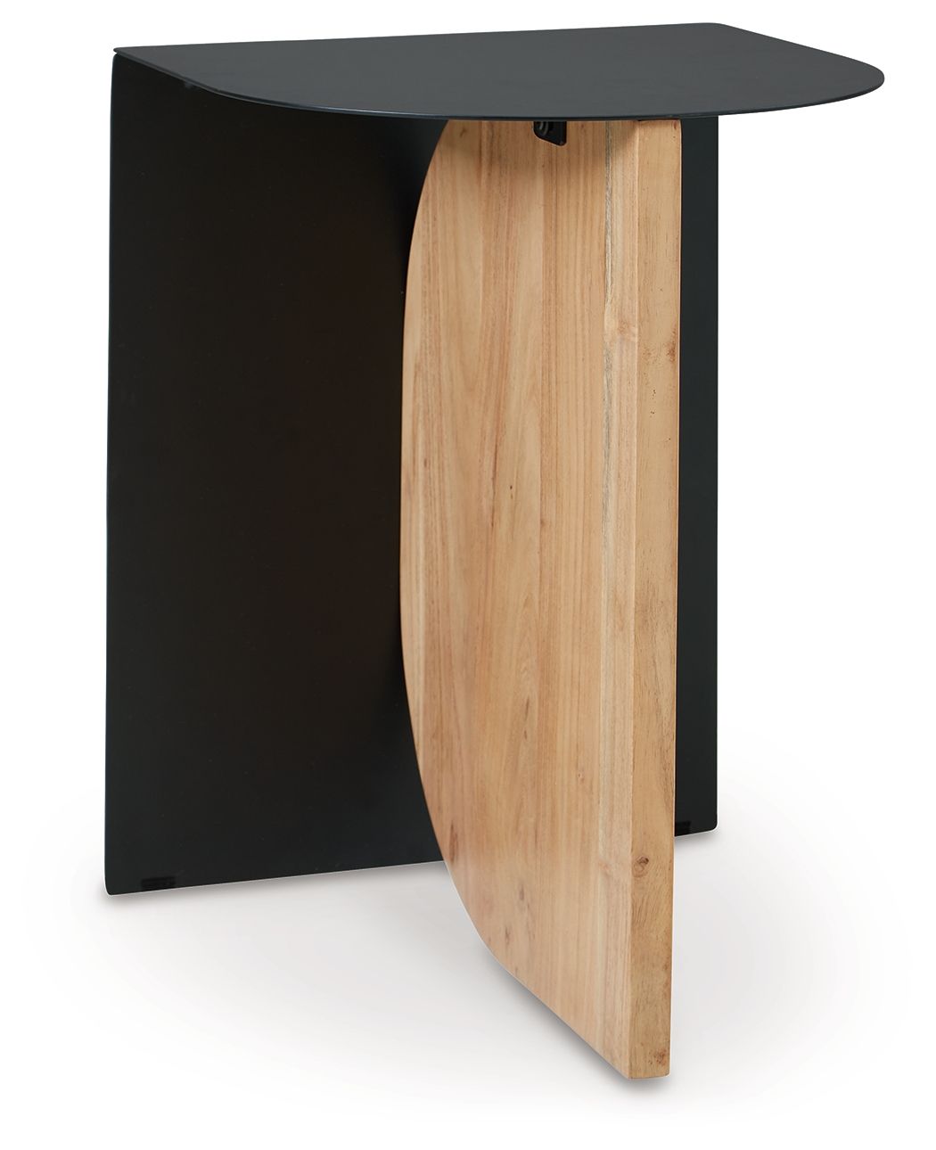 Ladgate - Black / Natural - Accent Table by Signature Design by Ashley® | Bel Furniture