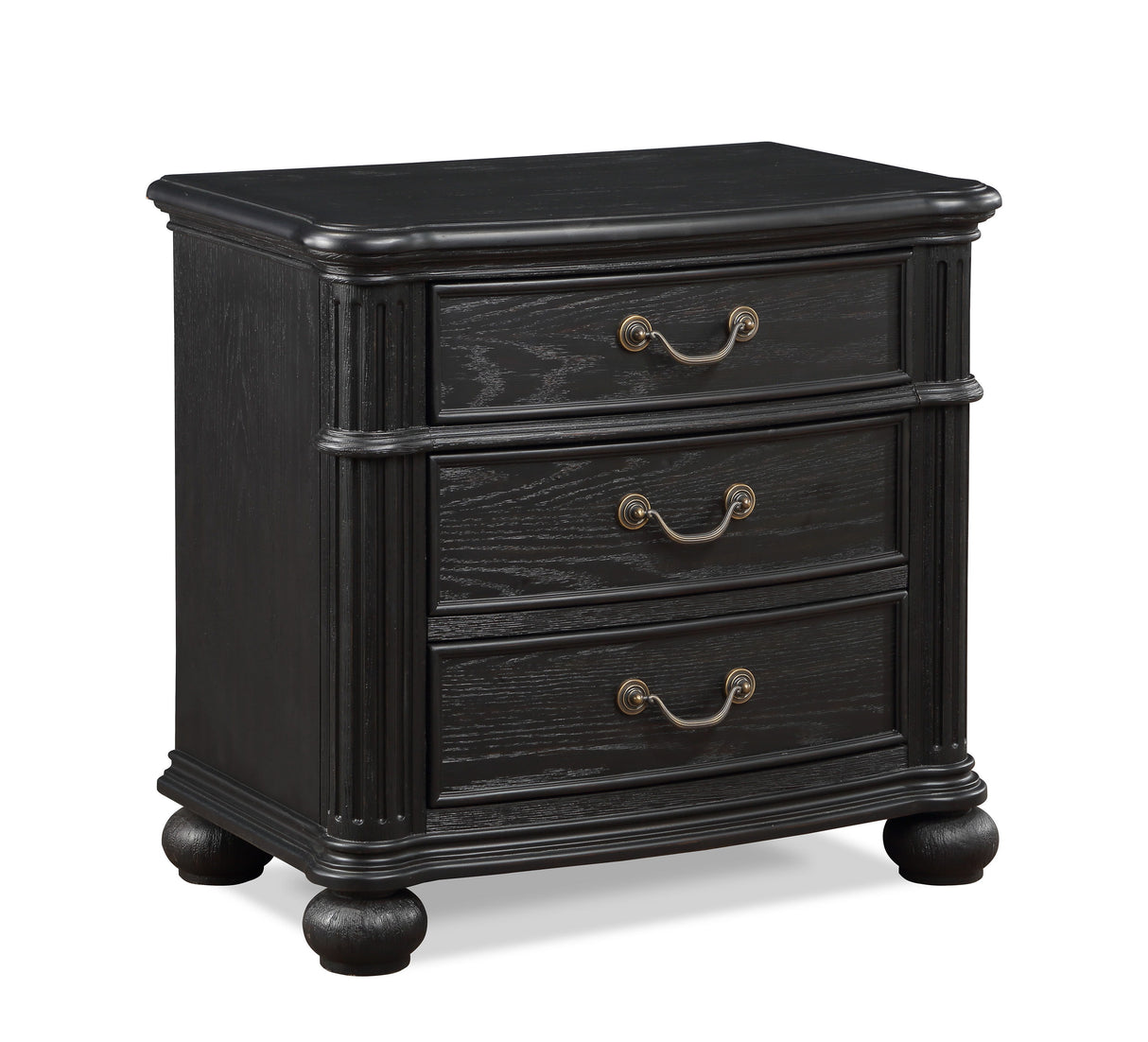 Kingsbury - Nightstand - Black by Crown Mark | Bel Furniture