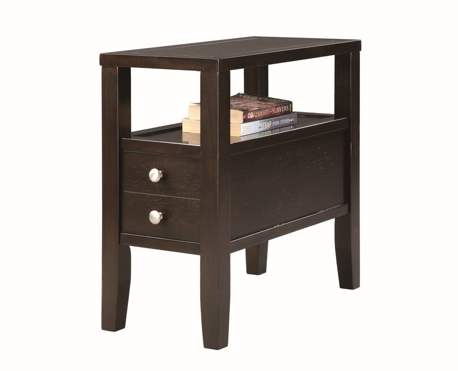 Matthew - Chairside Table - Brown