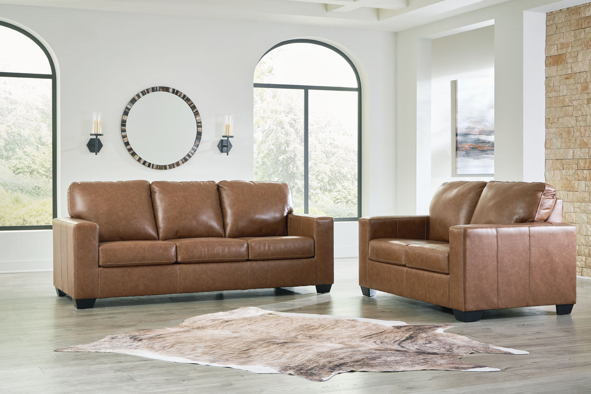 Bolsena - Living Room Set Light Brown 2 Pc. Sofa, Loveseat by Signature Design by Ashley® | Bel Furniture
