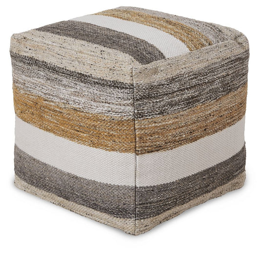 Josalind - Multi - Pouf by Signature Design by Ashley® | Bel Furniture