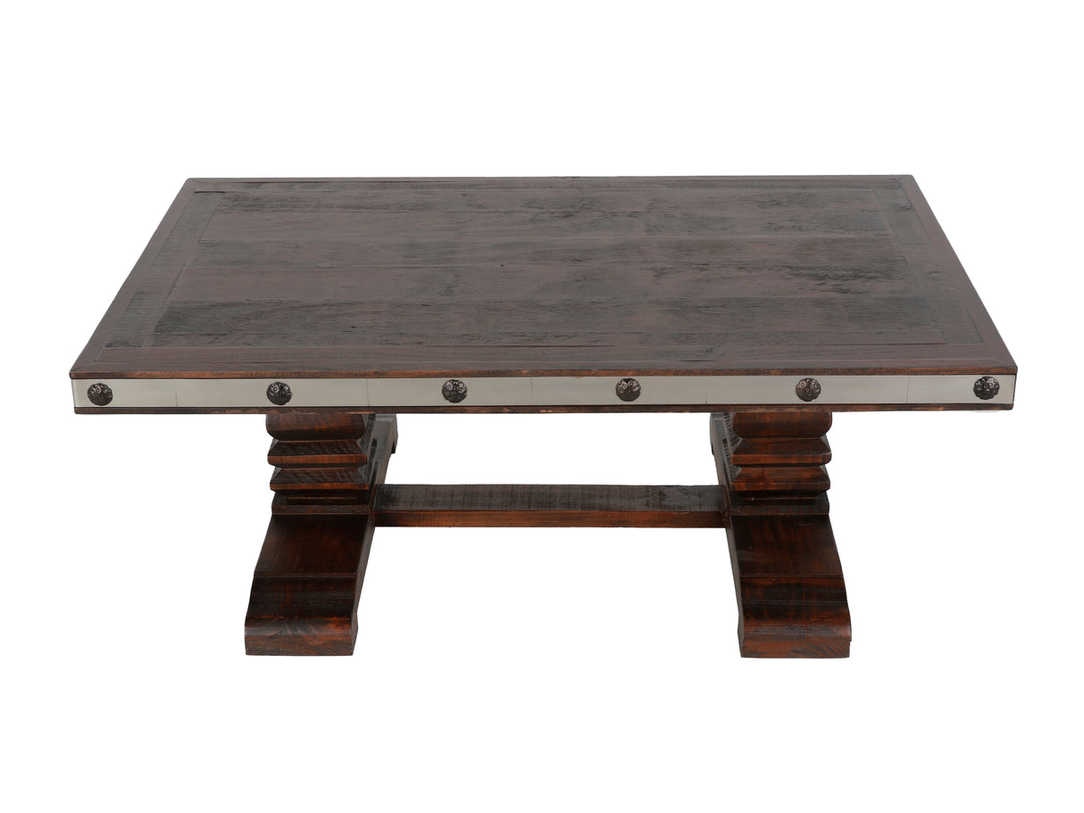 HACIENDA 3 PIECE COFFEE TABLE SET by Mollai Collections | Bel Furniture