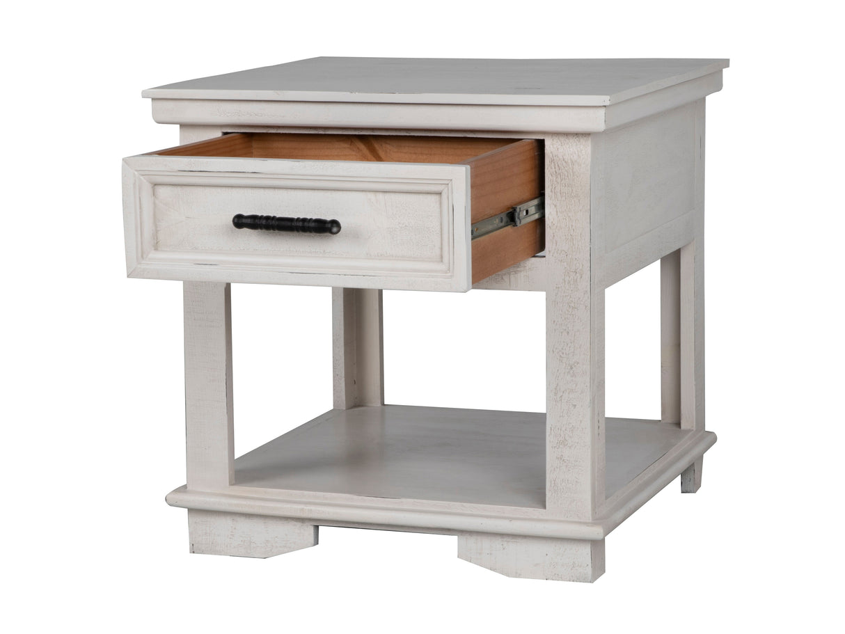 Charles-Nero White 3 PIECE COFFEE TABLE SET by Mollai Collections | Bel Furniture