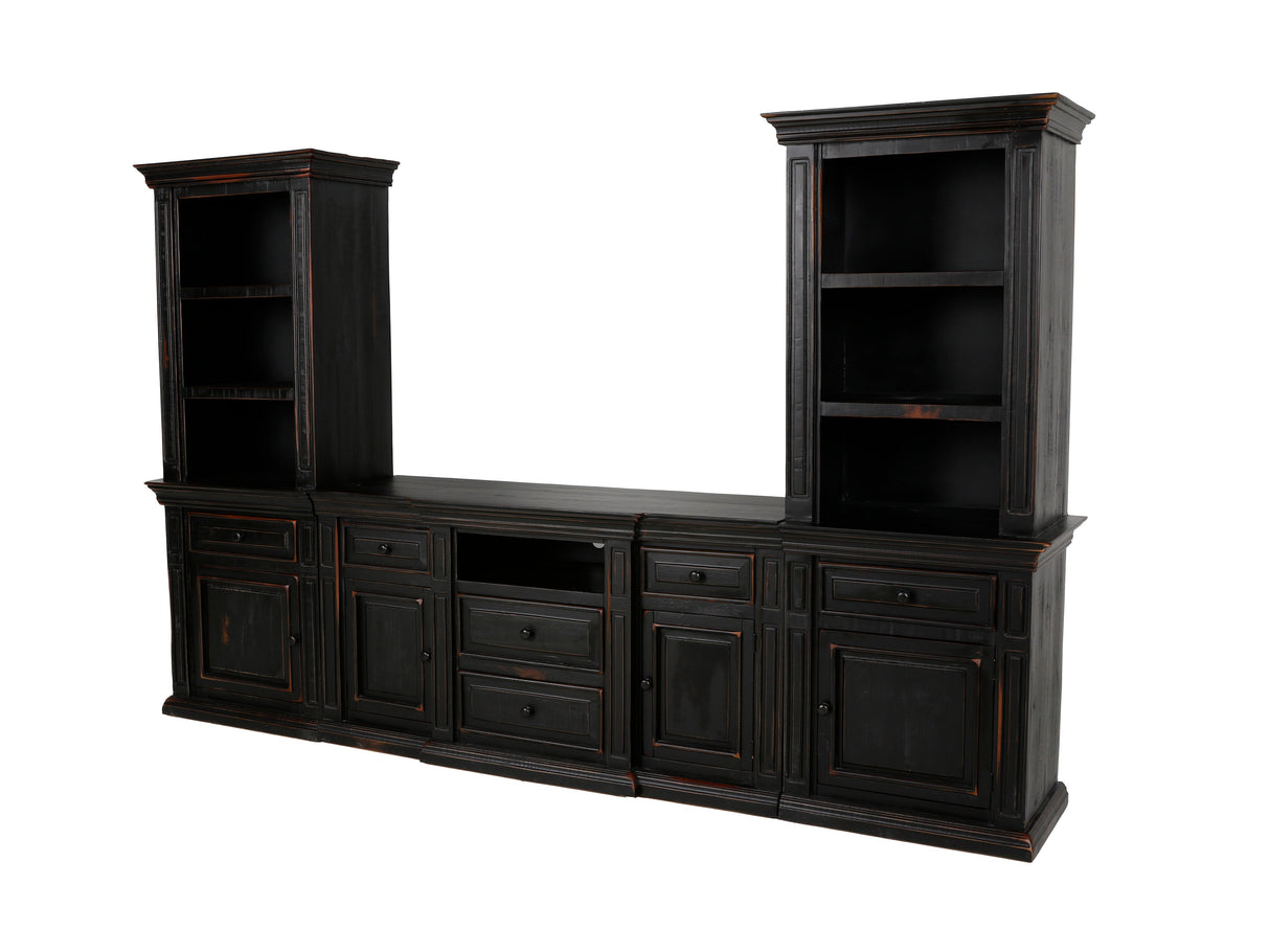 MAGNOLIA / ASPEN 3 PIECE ENTERTAINMENT CENTER by Mollai Collections | Bel Furniture