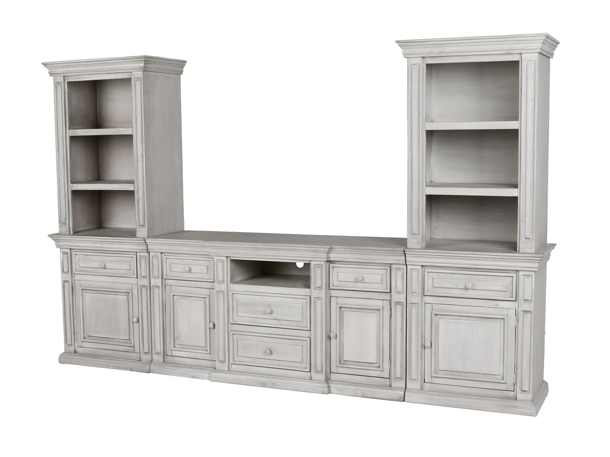 ASPEN / MAGNOLIA 3 PIECE ENTERTAINMENT CENTER by Mollai Collections | Bel Furniture