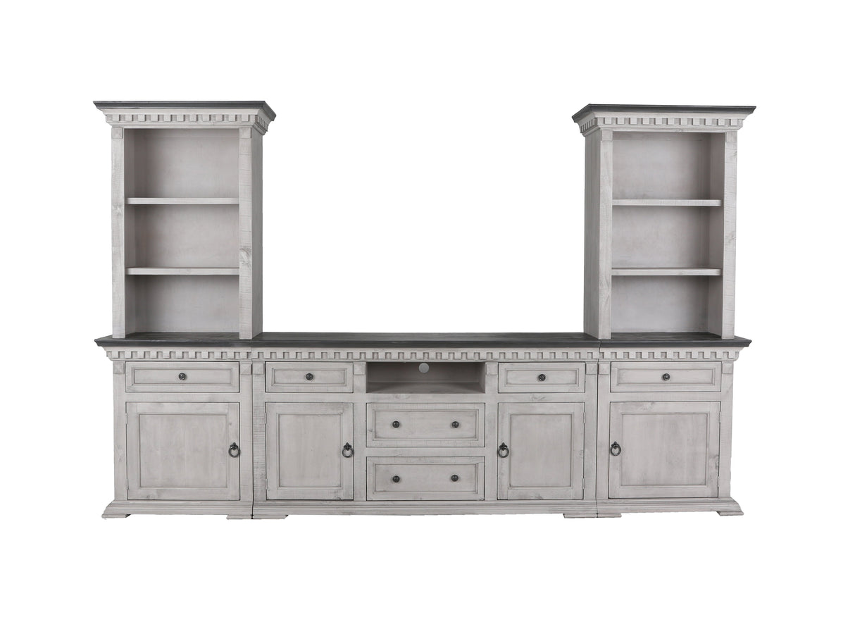 ALAMO 3 PIECE ENTERTAINMENT CENTER by Mollai Collections | Bel Furniture