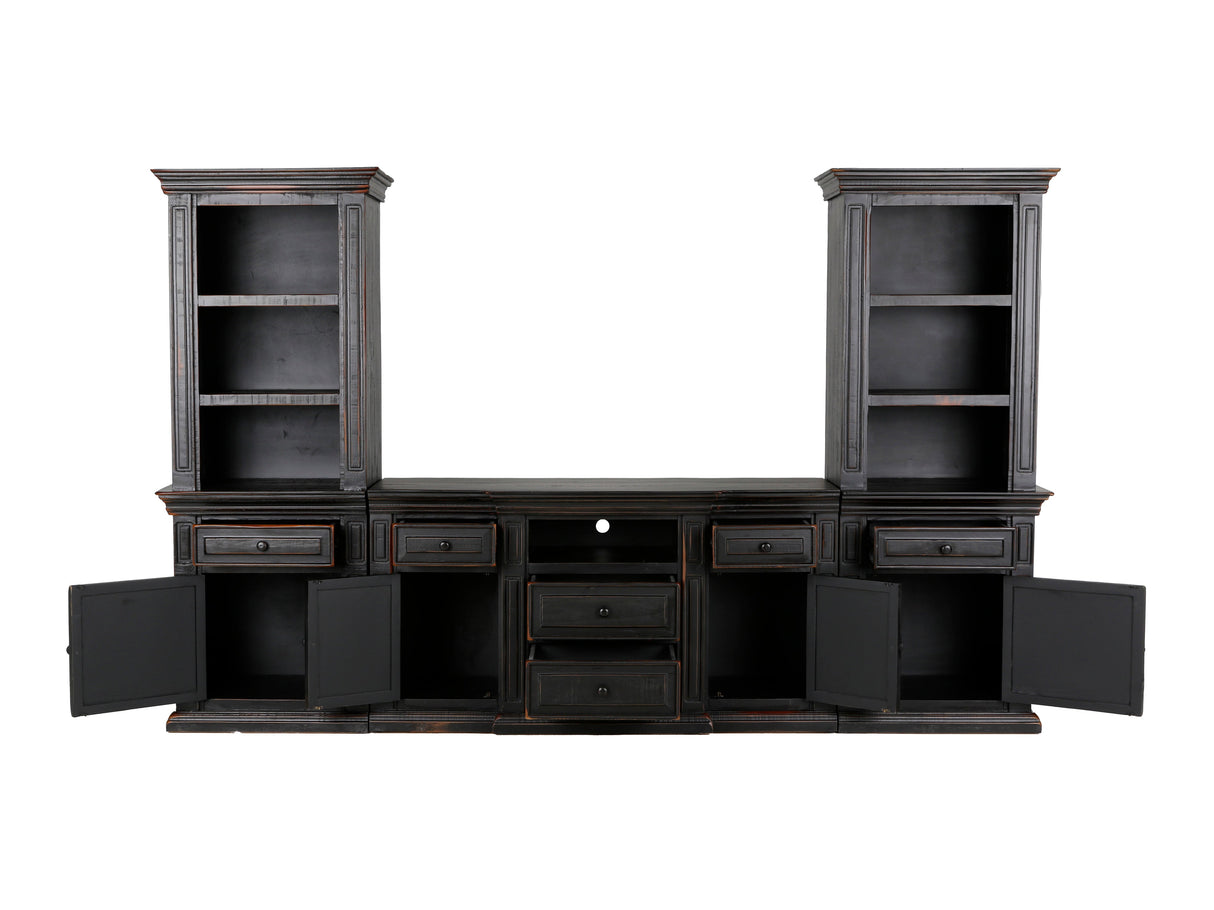 MAGNOLIA / ASPEN 3 PIECE ENTERTAINMENT CENTER by Mollai Collections | Bel Furniture