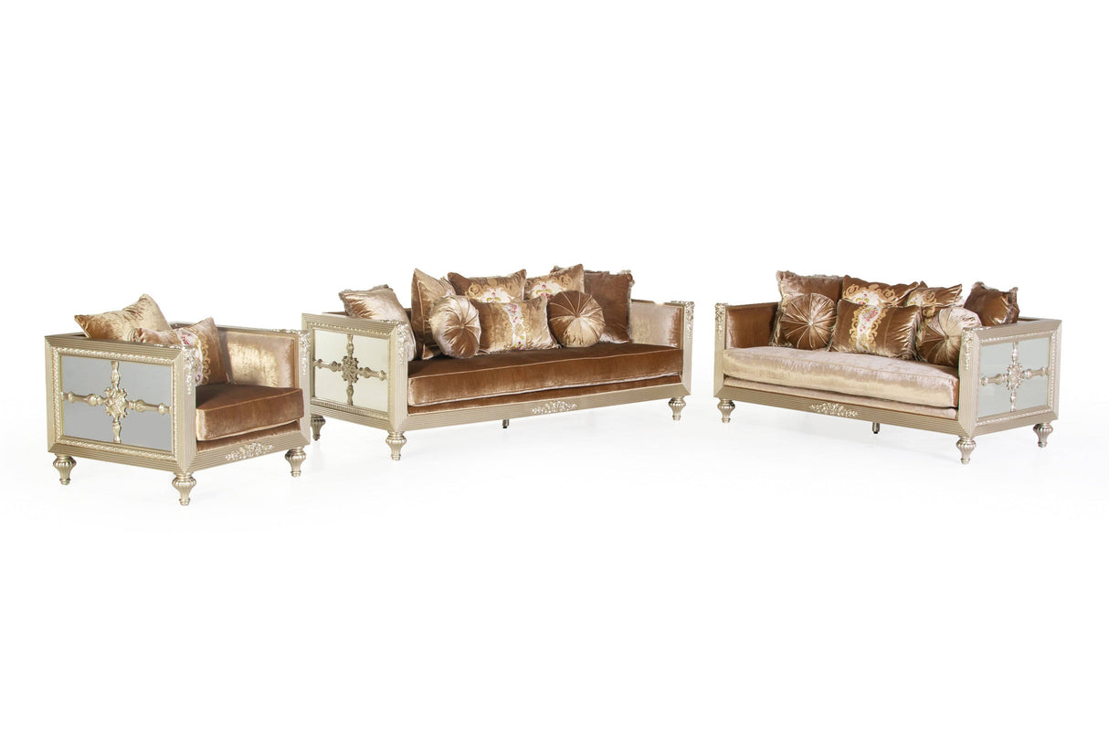 3 PIECE LIVING ROOM SET by Sara Collections | Bel Furniture