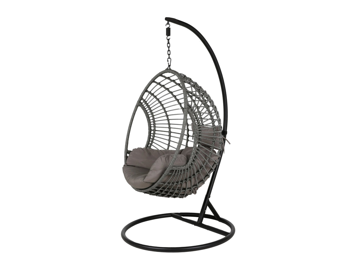 3 PIECE OUTDOOR BASKET SWING CHAIR SET by Mollai Collections | Bel Furniture
