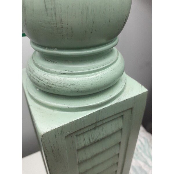 30.5-inch Light Blue Shutter Table Lamp (Set of 2) by Lamps Per Se | Bel Furniture