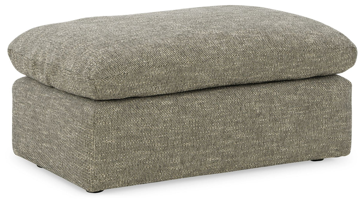 Dramatic - Granite - Ottoman by Benchcraft® | Bel Furniture