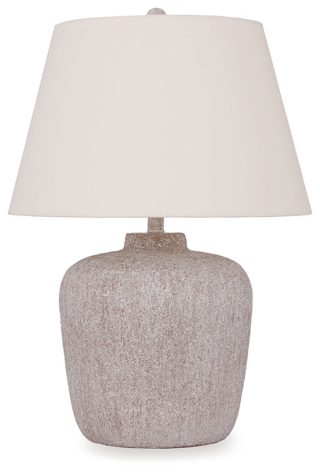 Danry - Distressed Cream - Metal Table Lamp by Signature Design by Ashley® | Bel Furniture