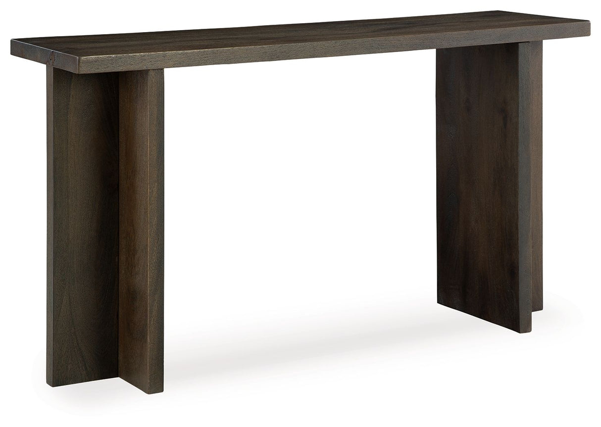 Jalenry - Grayish Brown - Console Sofa Table by Signature Design by Ashley® | Bel Furniture