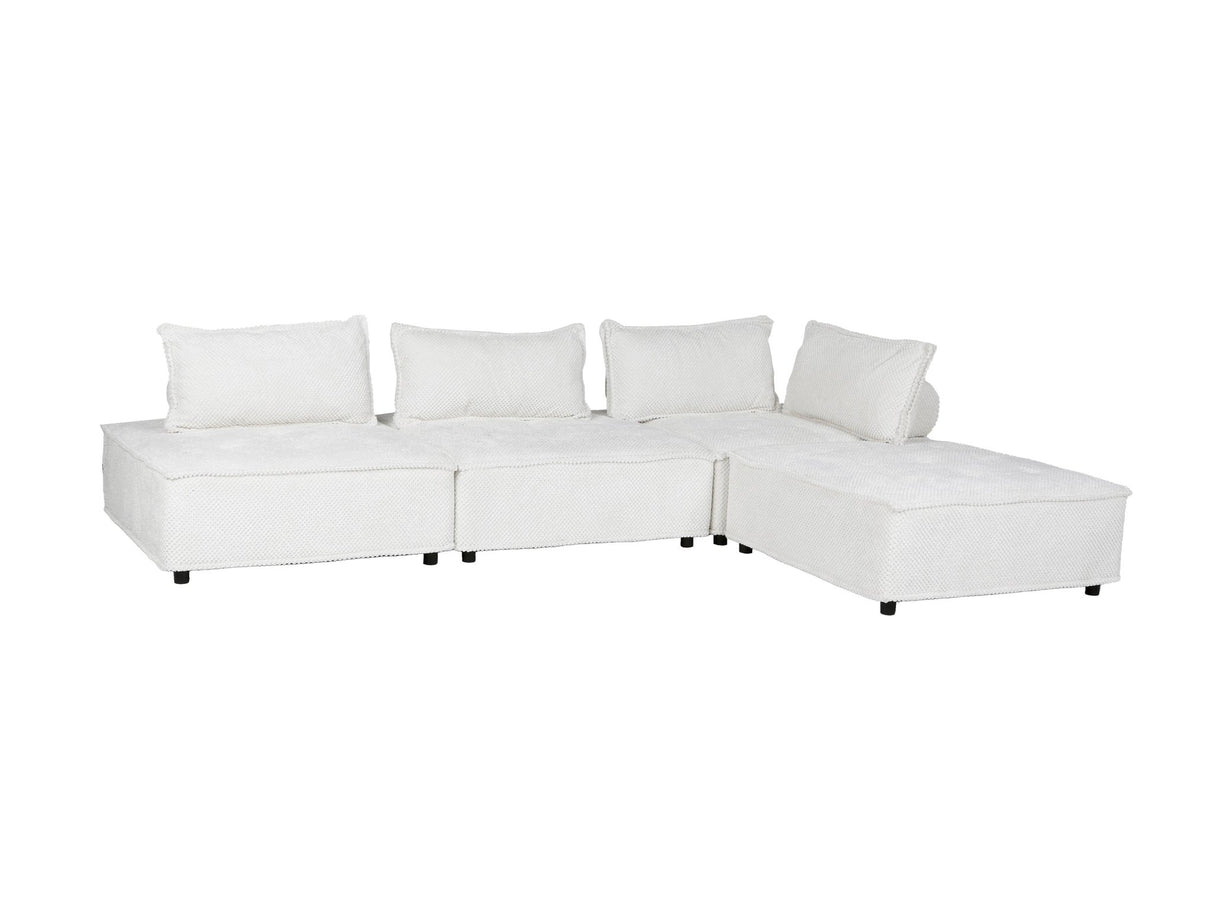 4 PIECE MODULAR SECTIONAL by Sara Collections | Bel Furniture
