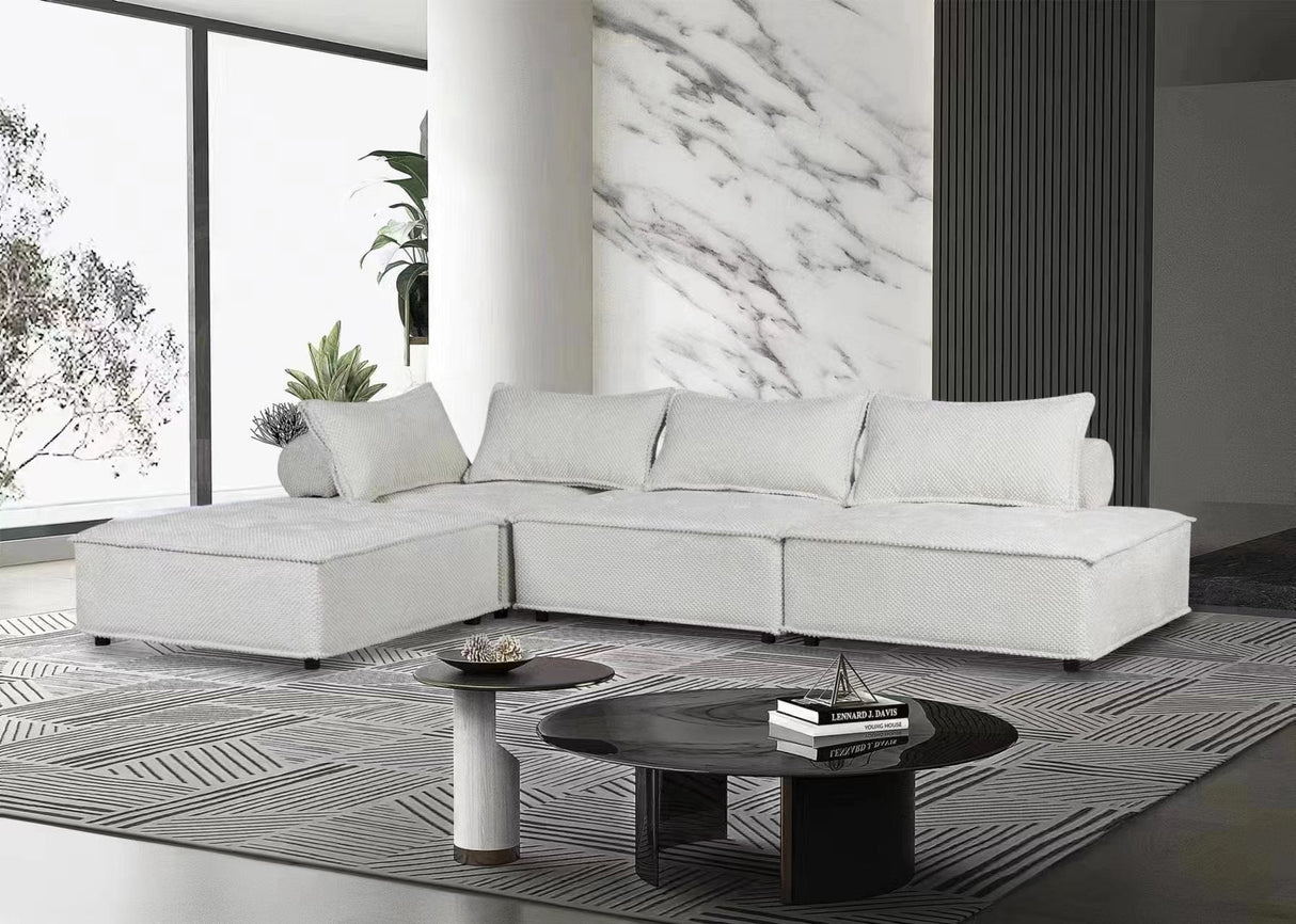 4 PIECE MODULAR SECTIONAL by Sara Collections | Bel Furniture