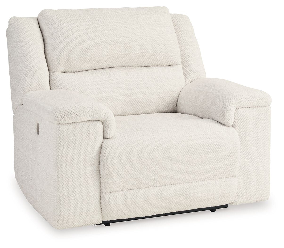 Keensburg - Wide Seat Power Recliner White by Signature Design by Ashley® | Bel Furniture