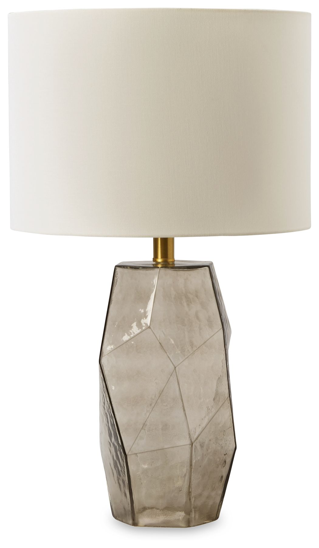 Taylow - Gray - Glass Table Lamp by Signature Design by Ashley® | Bel Furniture