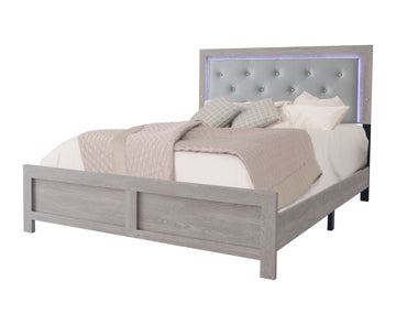 Jaylen - Bed In One Box Gray by Crown Mark | Bel Furniture