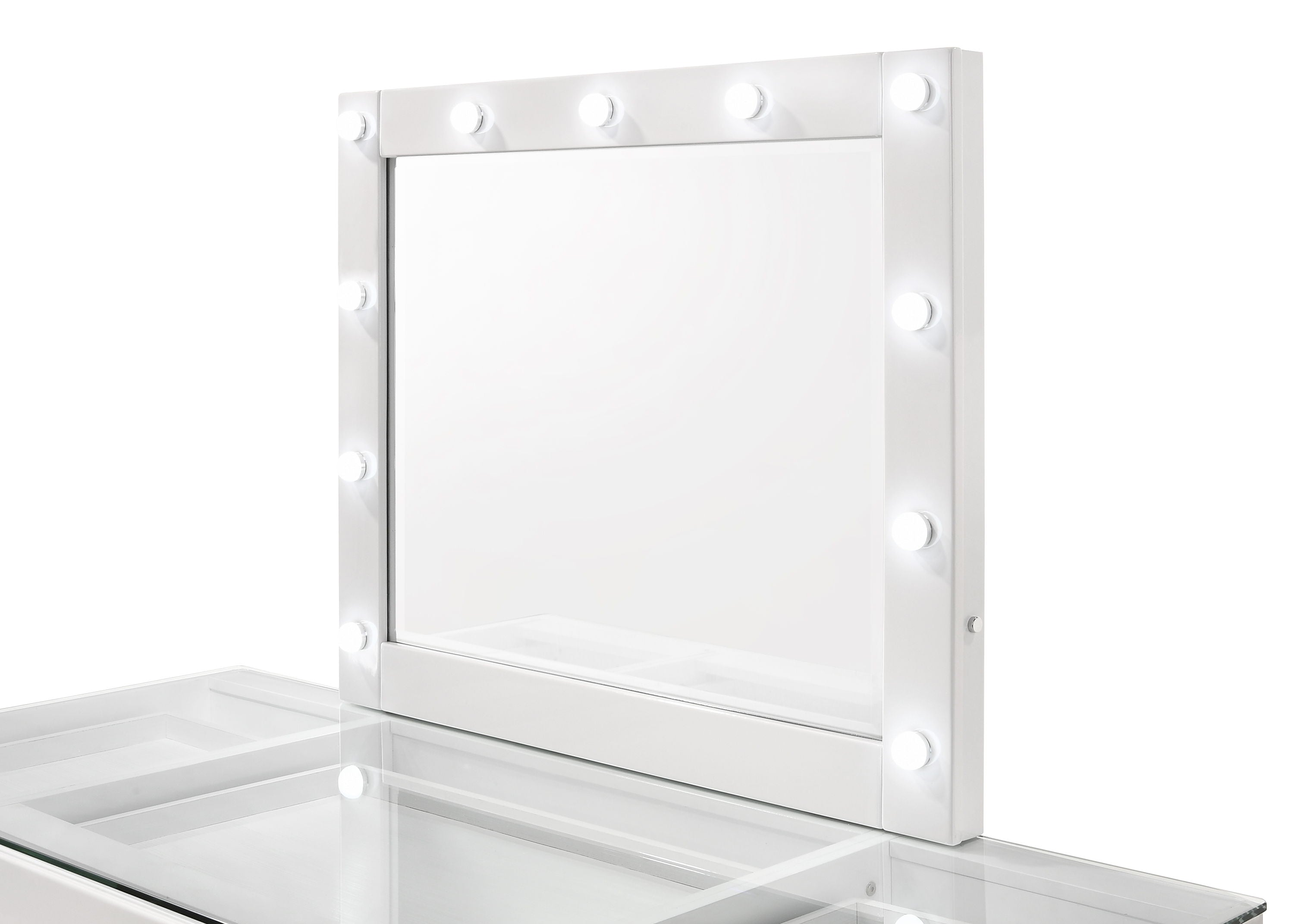 Avery - Vanity Mirror With Led - White