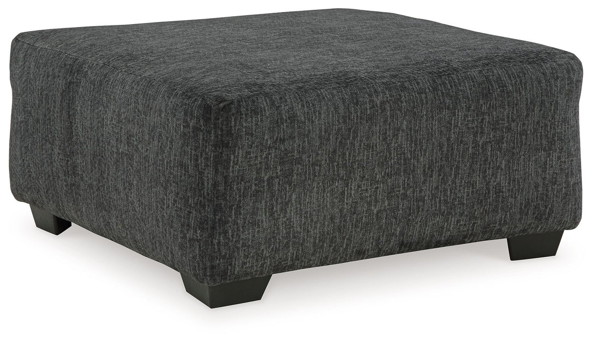 Biddeford - Shadow - Oversized Accent Ottoman by Signature Design by Ashley® | Bel Furniture