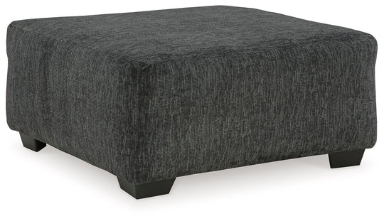 Biddeford - Shadow - Oversized Accent Ottoman by Signature Design by Ashley® | Bel Furniture