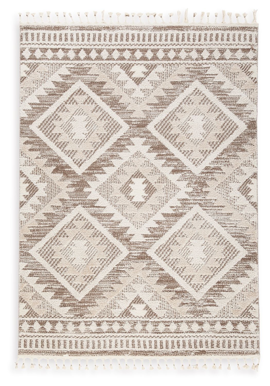 Odedale - Rug Light Brown 8' x 10' by Signature Design by Ashley® | Bel Furniture
