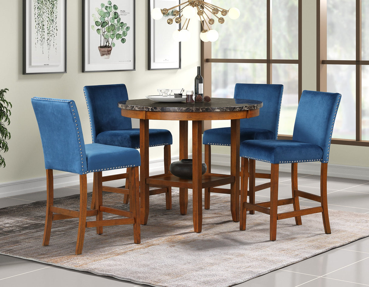 5 PIECE DINING ROOM SET by Mollai Collections | Bel Furniture