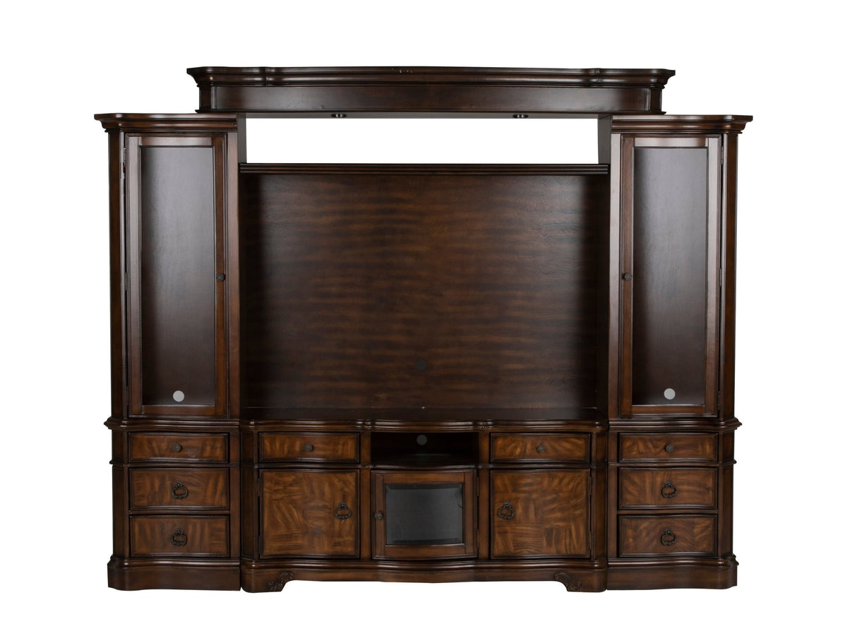 5 PIECE ENTERTAINMENT CENTER by Mollai Collections | Bel Furniture