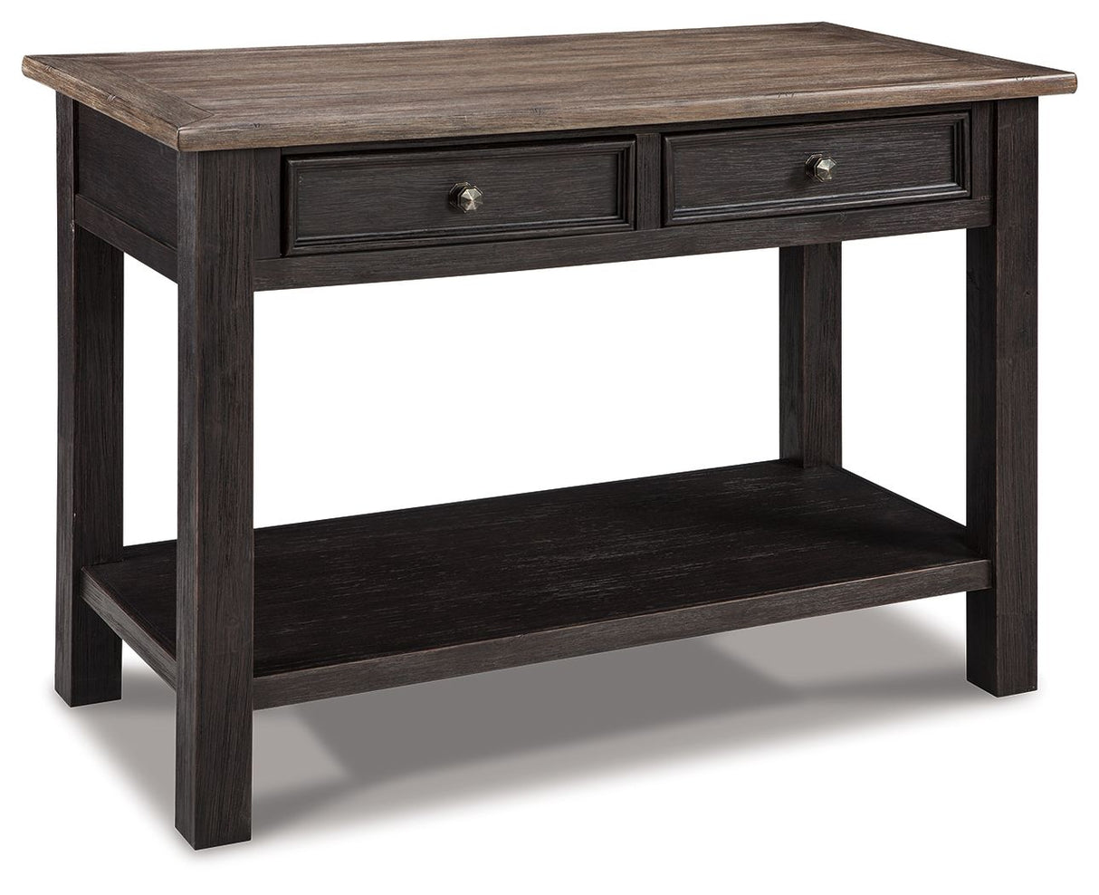 Tyler Creek - Grayish Brown / Black - Sofa Table by Signature Design by Ashley® | Bel Furniture