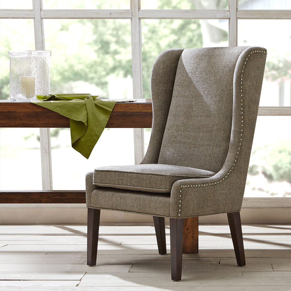 Garbo - Captains Dining Chair - Gray