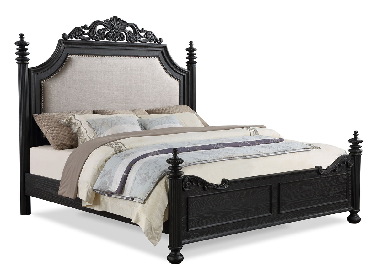 Kingsbury - Bed Black by Crown Mark | Bel Furniture