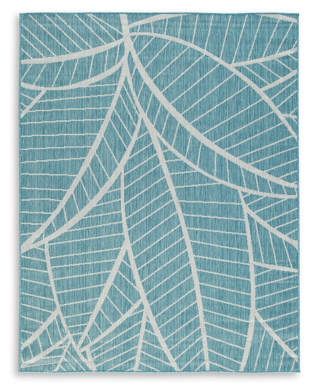 Hulsia - Rug Blue 5' x 7' by Signature Design by Ashley® | Bel Furniture