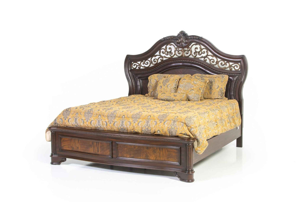 6 Piece King Bedroom Set by Mollai Collections | Bel Furniture