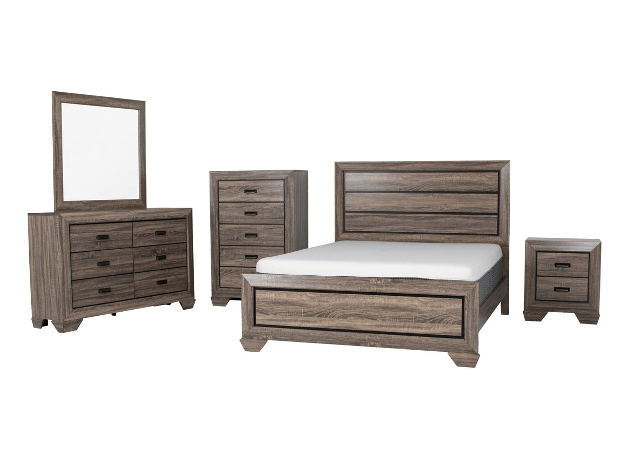 6 Piece Queen Bedroom Set by Mollai Collections | Bel Furniture