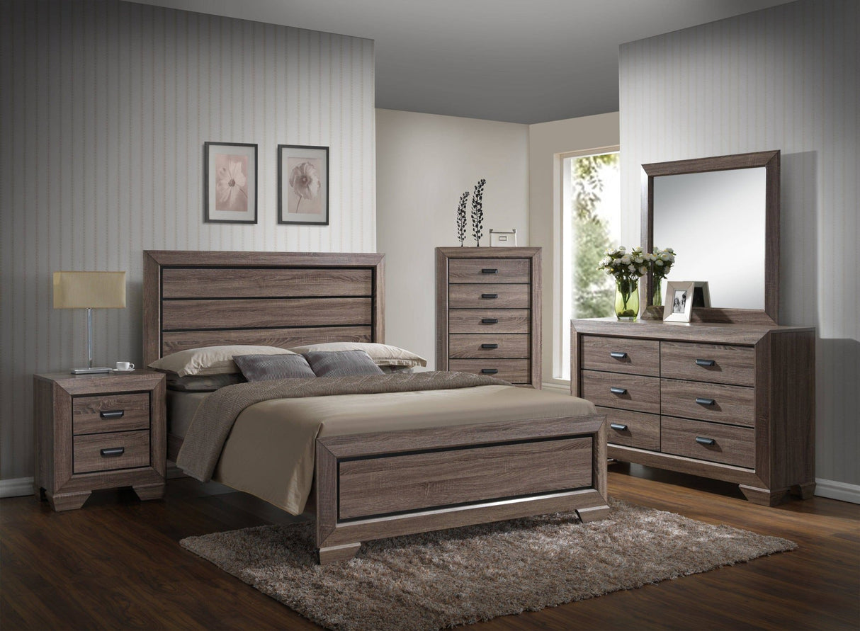 6 Piece Queen Bedroom Set by Mollai Collections | Bel Furniture
