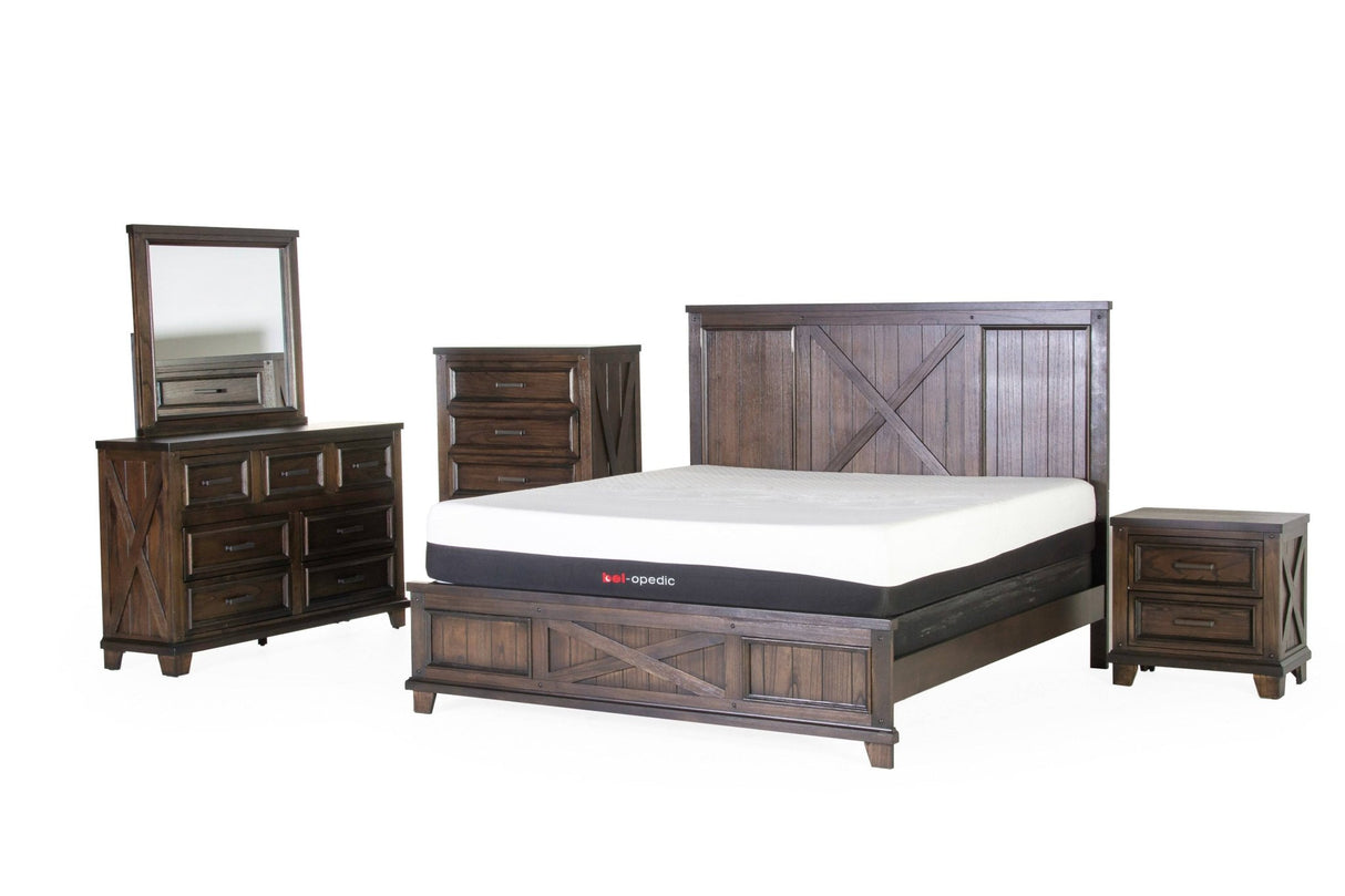 6 PIECE QUEEN BEDROOM SET by Mollai Collections | Bel Furniture