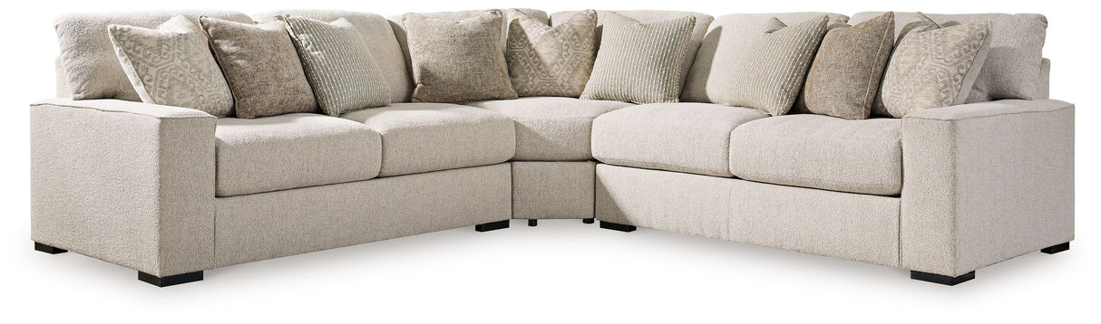 Ballyton - Sectional Beige 3 Pc. Sectional by Benchcraft® | Bel Furniture