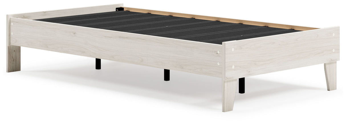 Socalle - Platform Bed Beige Twin by Signature Design by Ashley® | Bel Furniture